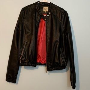 Leather jacket